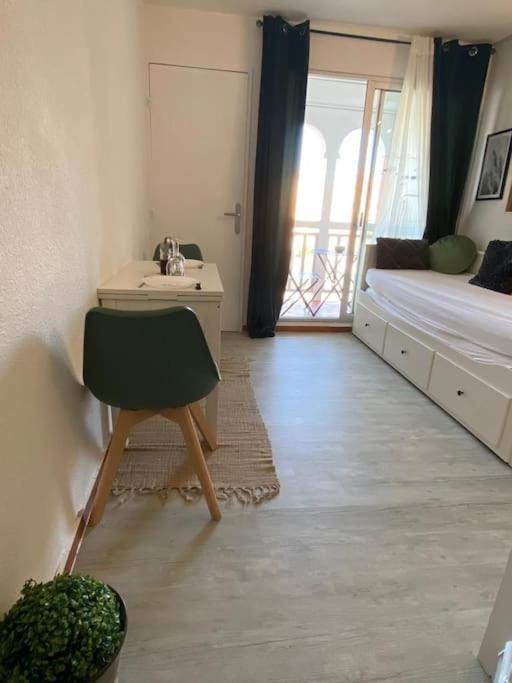 Superbe Studio Renove Avec Piscine Et Vue Marina Le Barcarès Esterno foto